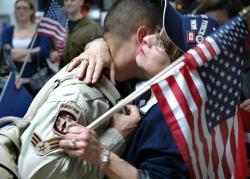 Amerikanischer Truppenabzug aus Deutschland. Amerikanischer Truppenabzug aus Deutschland.