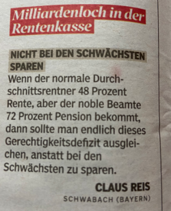 72 % Rente für alle! (gedruckt) 72 % Rente für alle! (gedruckt)