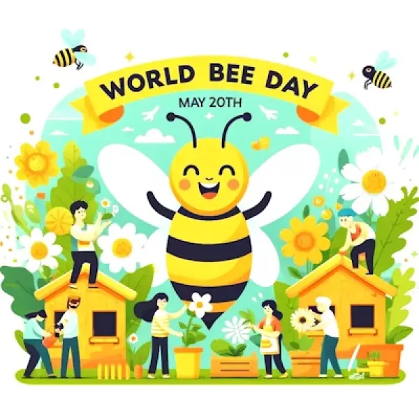 Weltbienentag am 20. Mai - Gemeinsam für den Schutz unserer Bienen (gedruckt)