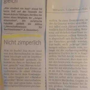 Hier studiert ein Nazi (gedruckt)