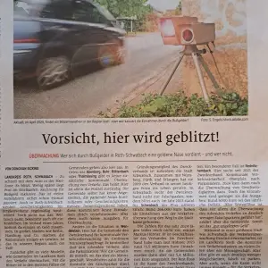 Zeit für mehr Sicherheit – verstärkt die Verkehrskontrollen! (2x gedruckt)